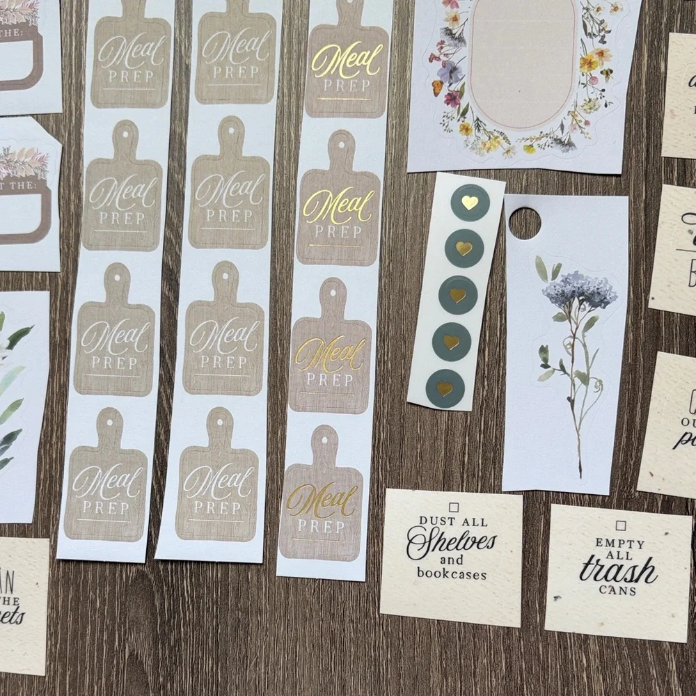 ❤️$4 Home Not So Mystery Happy Planner Sticker Set